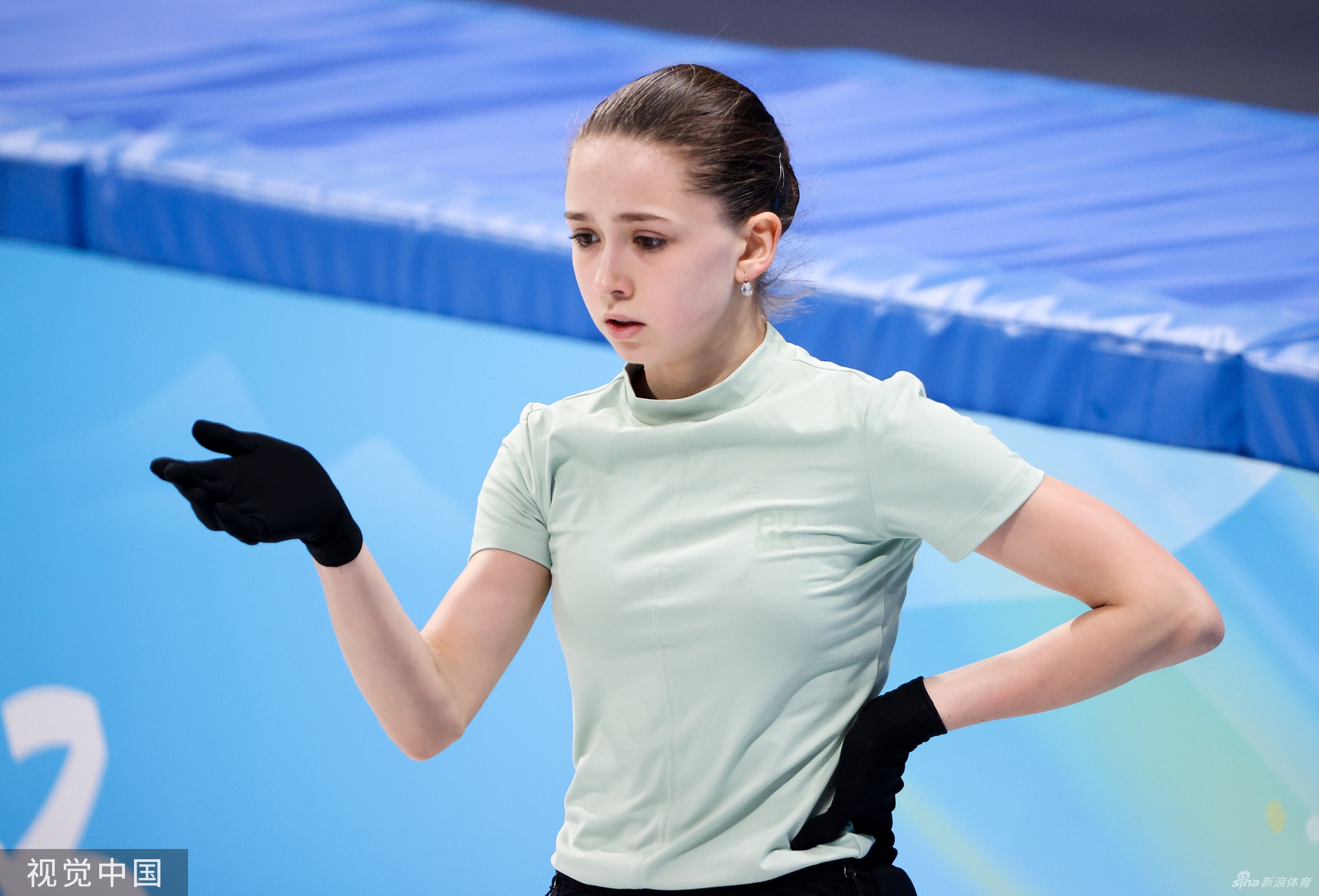 K宝首体训练备战轻松完成4T和4S