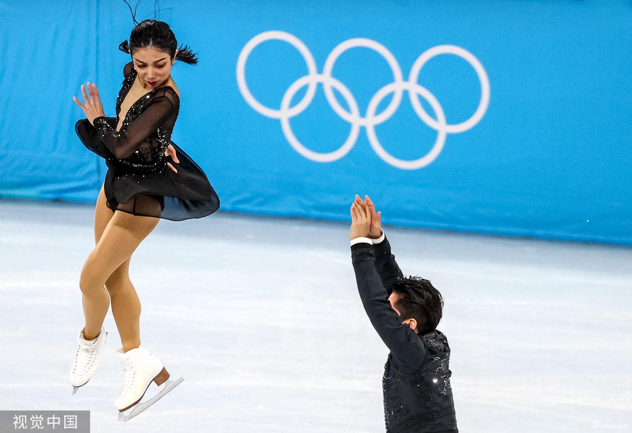 [冬奥花滑]隋文静/韩聪团体赛双人短节目第一