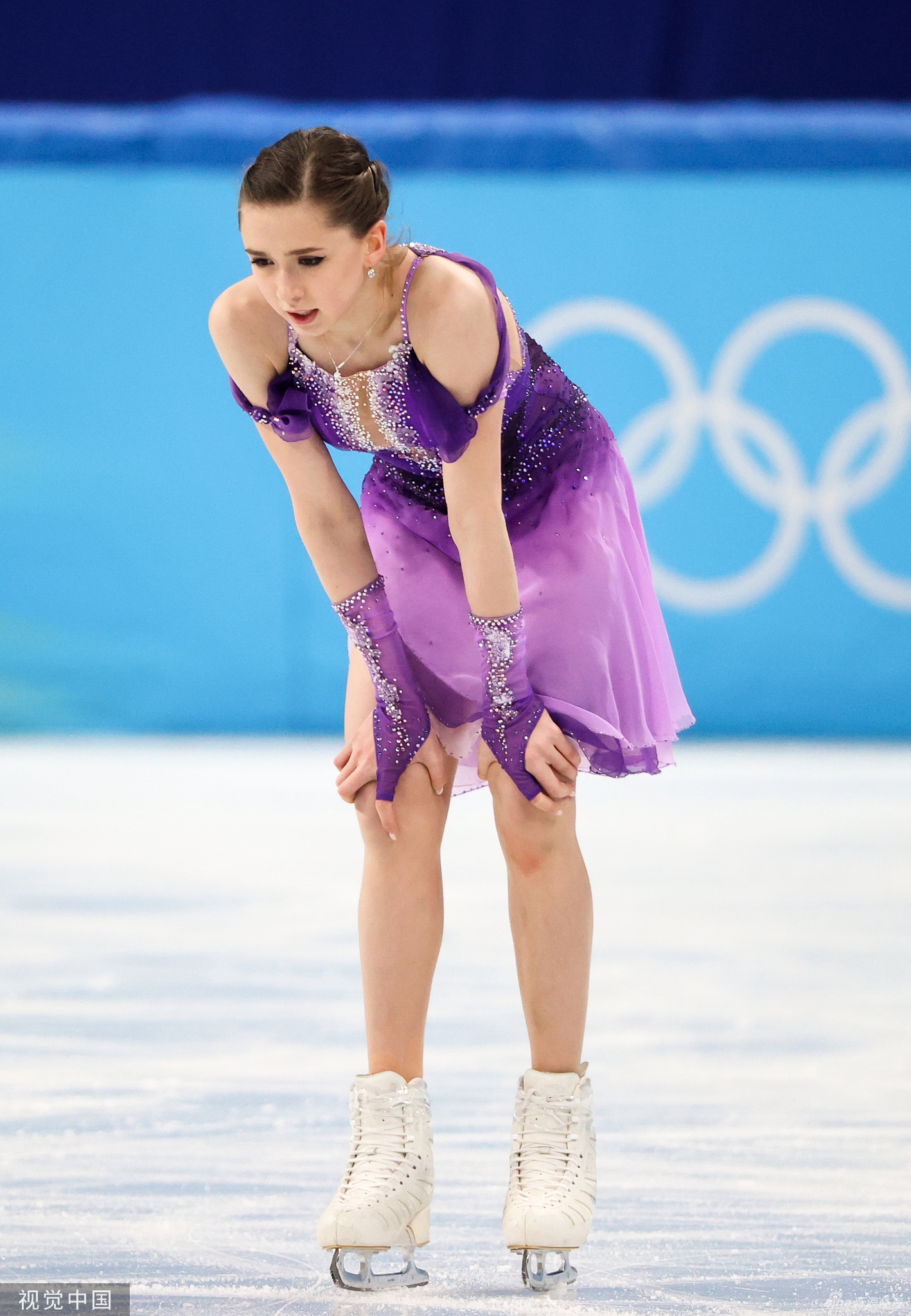 花样滑冰女单短节目K宝参赛