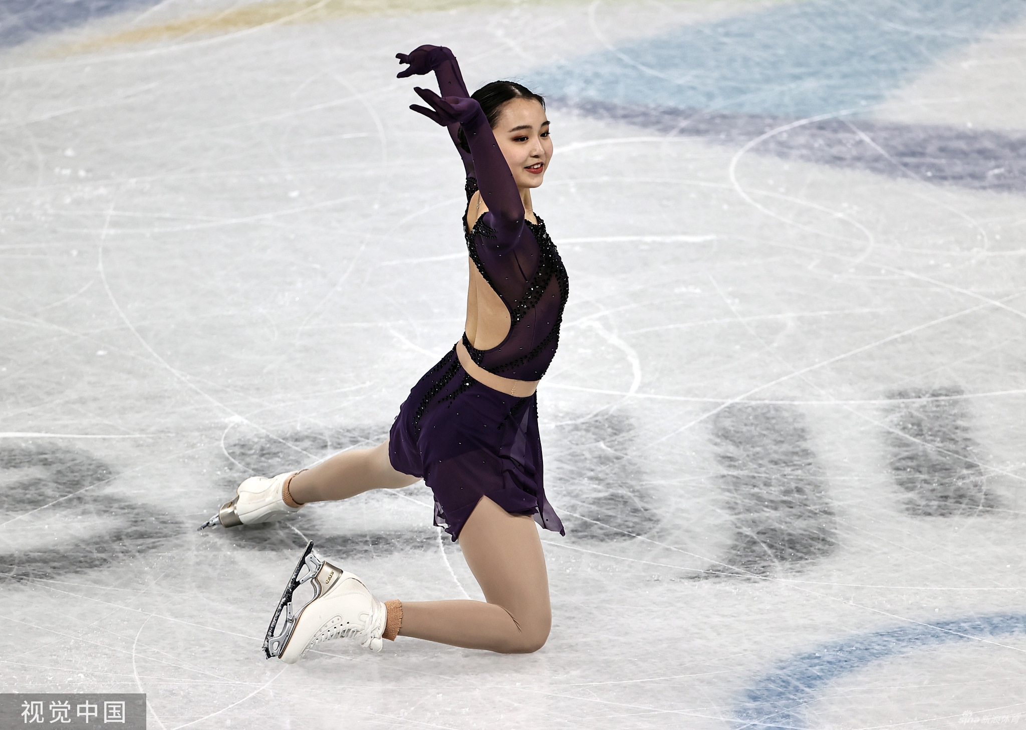 不再哭泣！朱易出战花滑女单短节目获第27