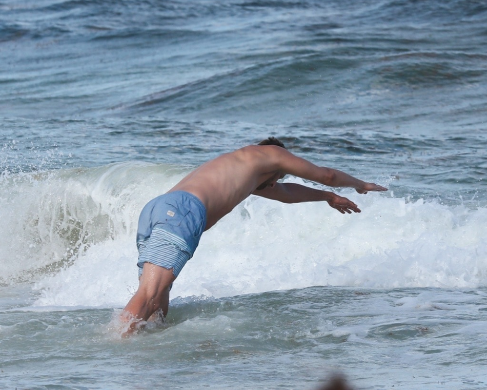 诺天王墨西哥海滩度假秀人鱼线