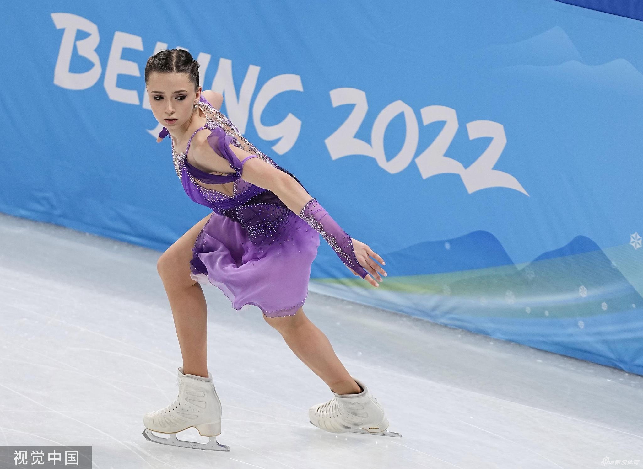15岁俄罗斯花滑小美女K宝冬奥首秀拿第一