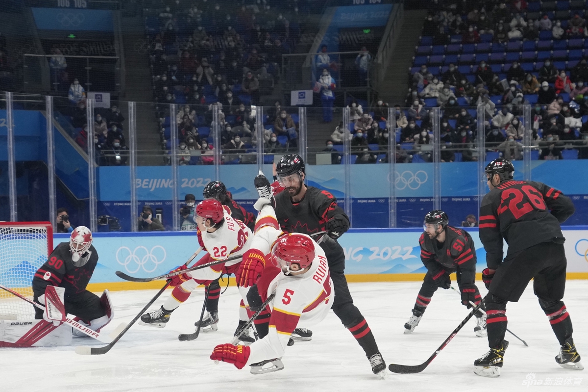 新浪直击男子冰球中国vs加拿大