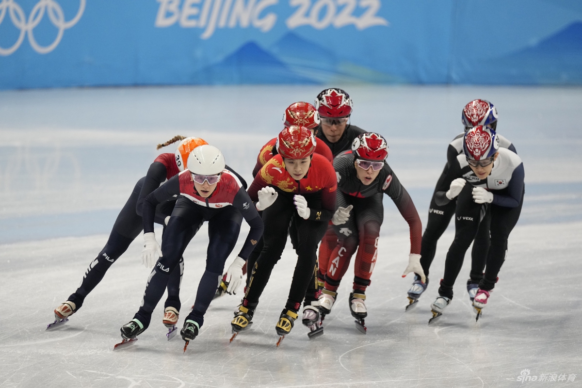 速滑女子3000米接力中国队获铜牌