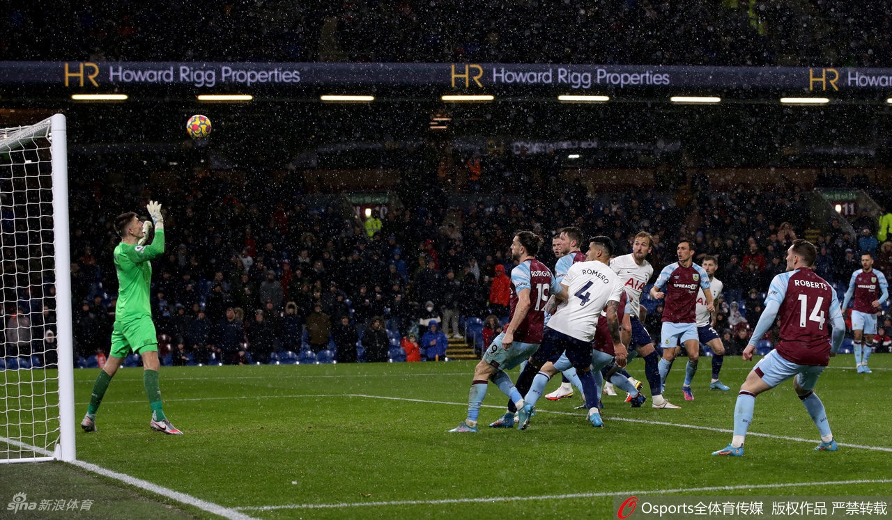 [英超]热刺0-1伯恩利 孙兴O凯恩哑火