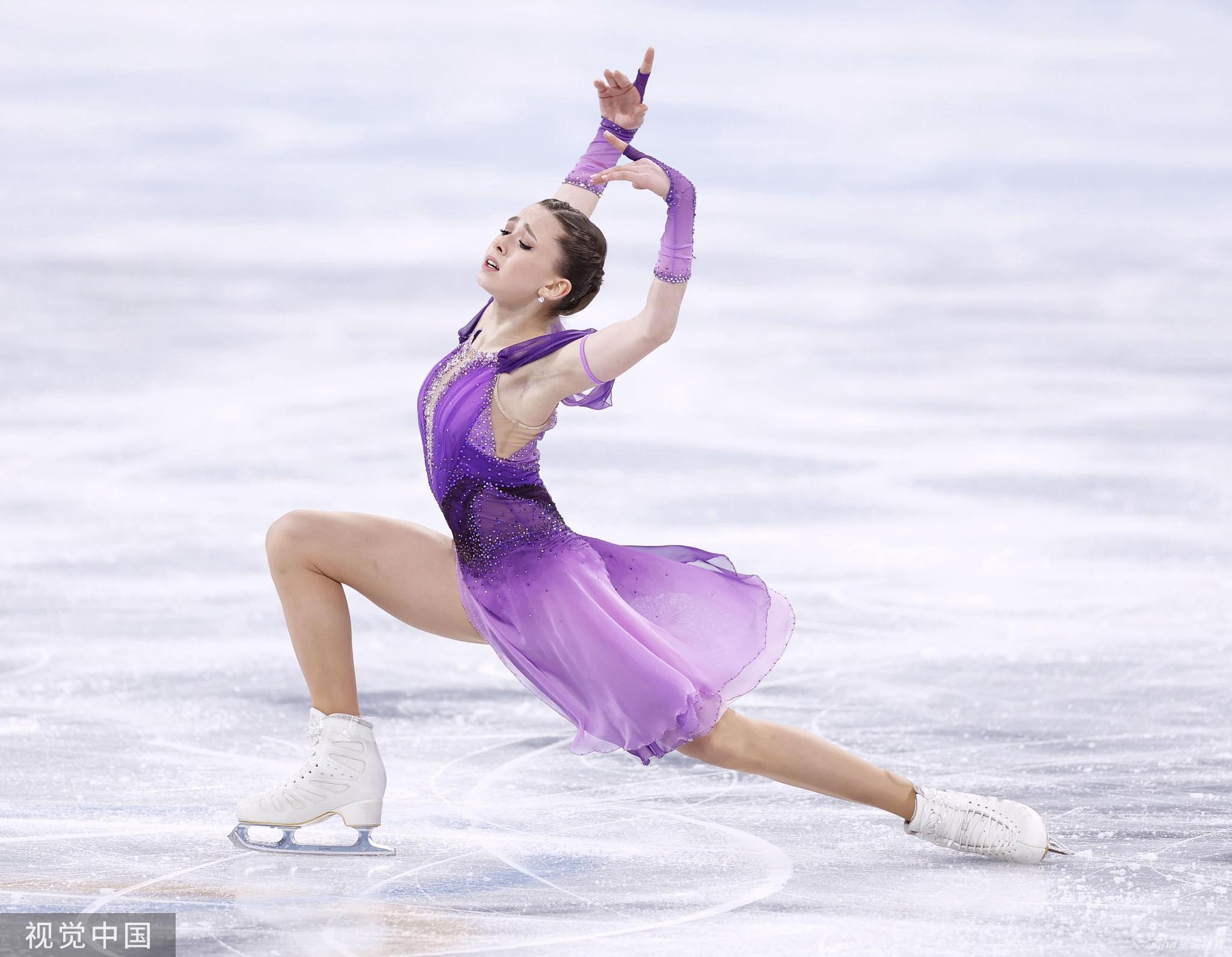 15岁俄罗斯花滑小美女K宝冬奥首秀拿第一