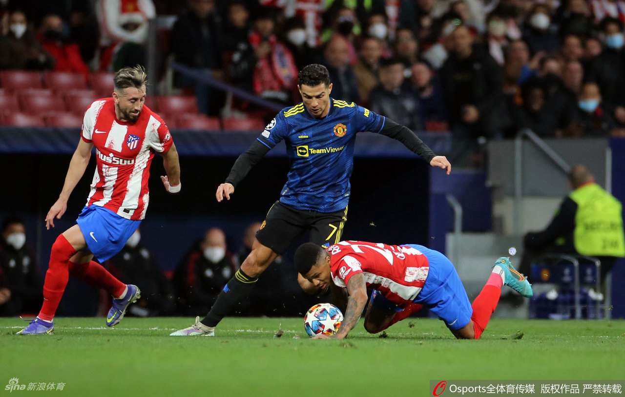 [欧冠]曼联客场1-1马竞 19岁新星扳平