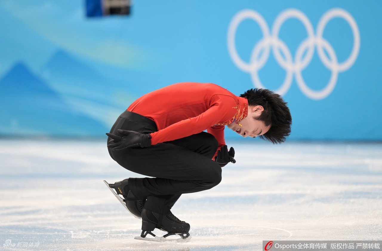 花滑团体赛男单自由滑金博洋获第四