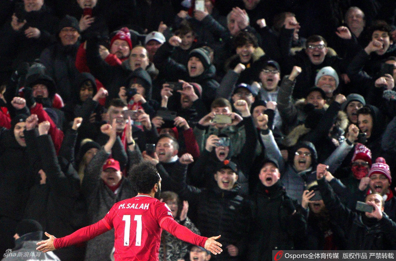 [英超]利物浦6-0利兹联 萨拉赫马内梅开二度