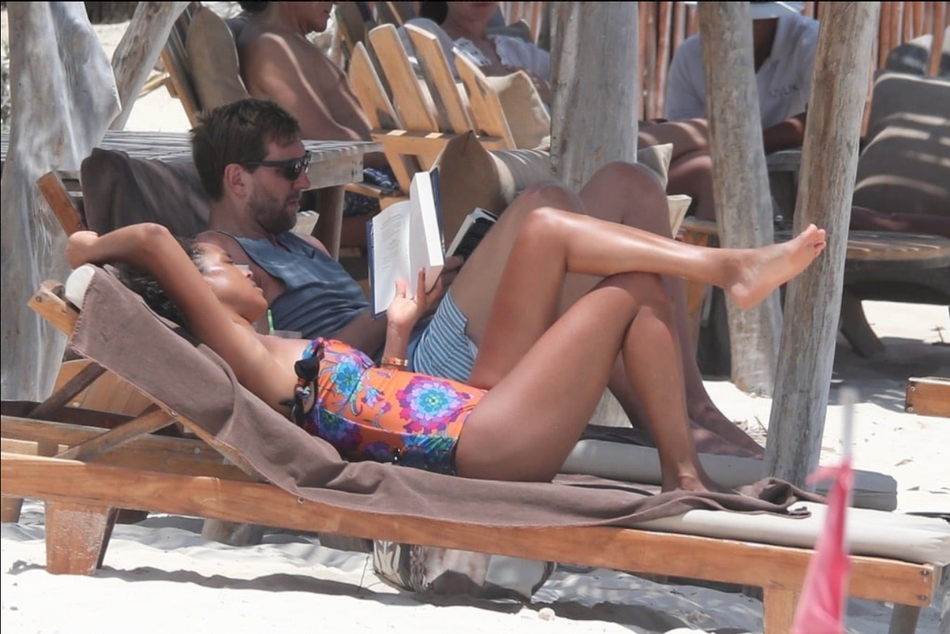 诺天王墨西哥海滩度假秀人鱼线