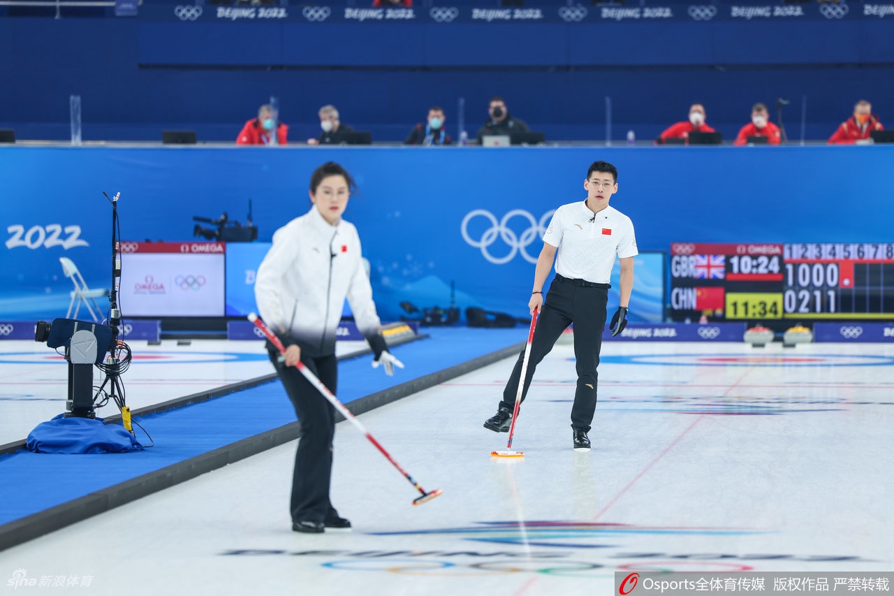 5连败！混双冰壶范苏圆/凌智5-6英国