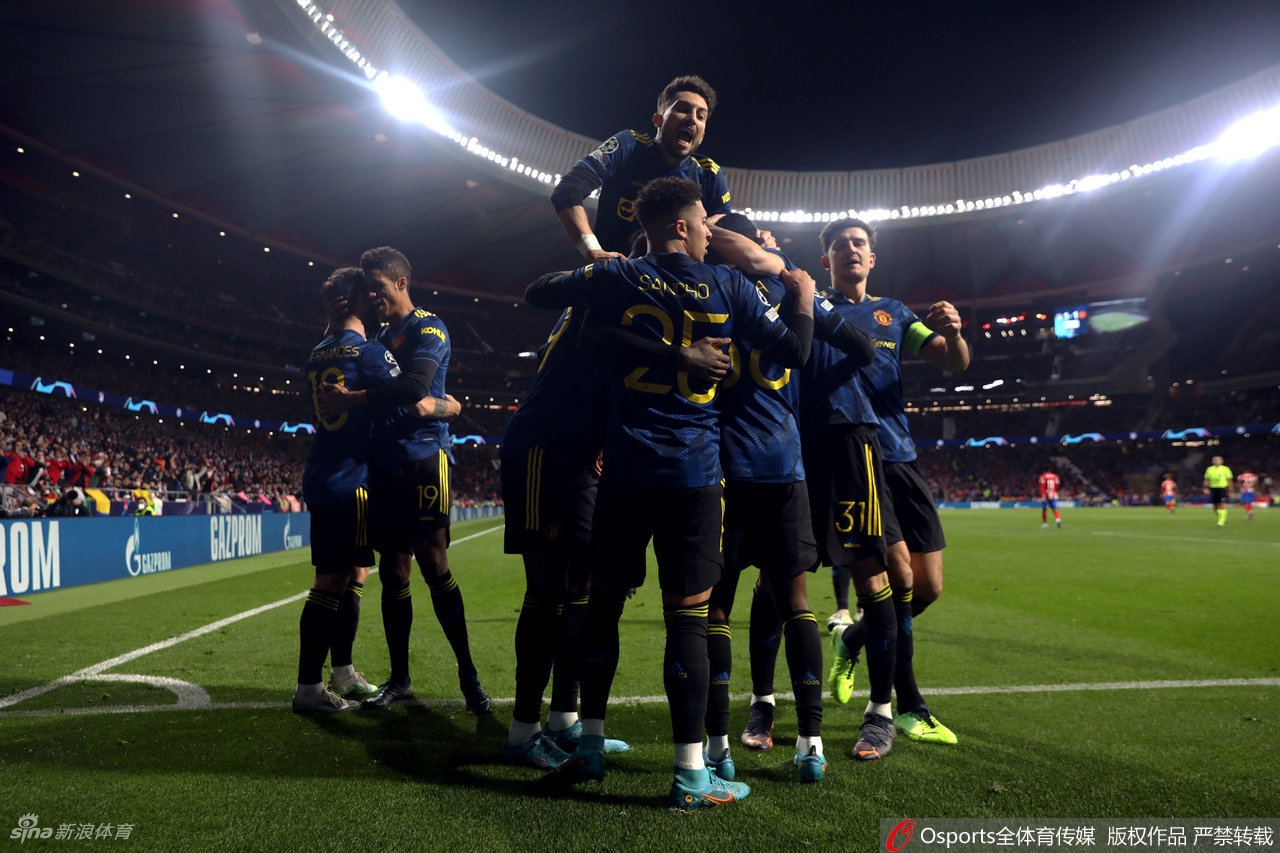 [欧冠]曼联客场1-1马竞 19岁新星扳平