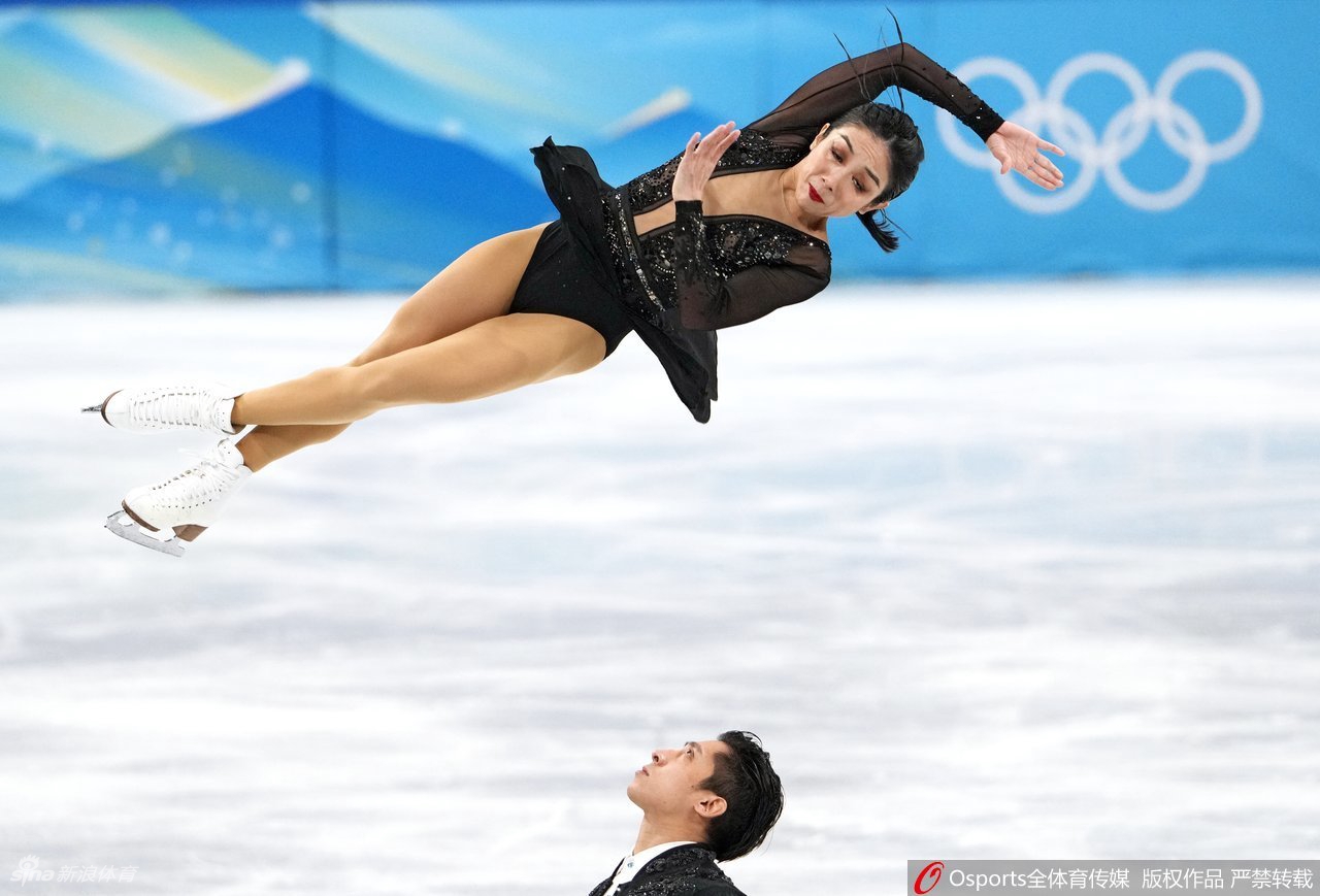 [冬奥花滑]隋文静/韩聪团体赛双人短节目第一