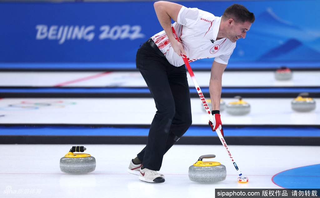 [冰壶混双]中国组合范苏圆/凌智6-8加拿大