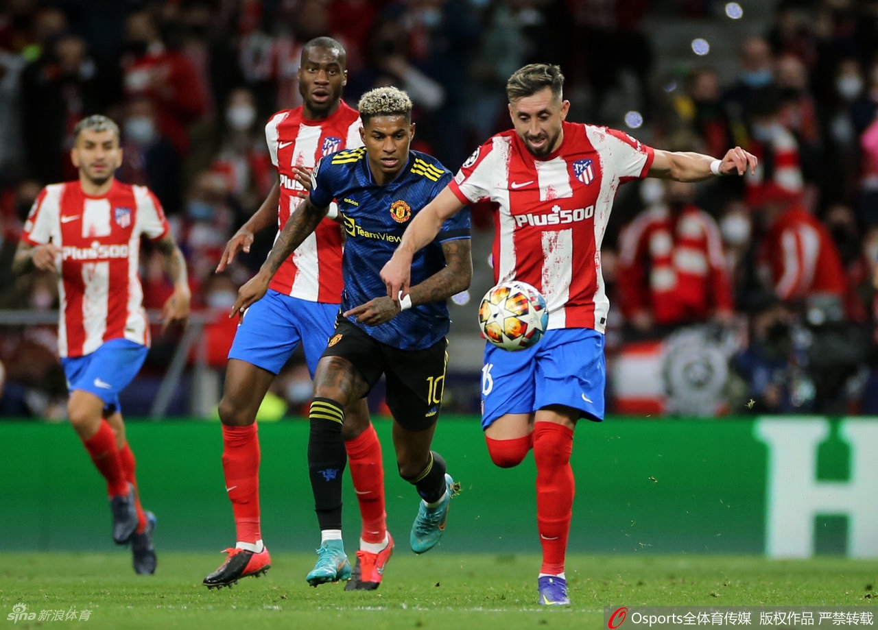 [欧冠]曼联客场1-1马竞 19岁新星扳平