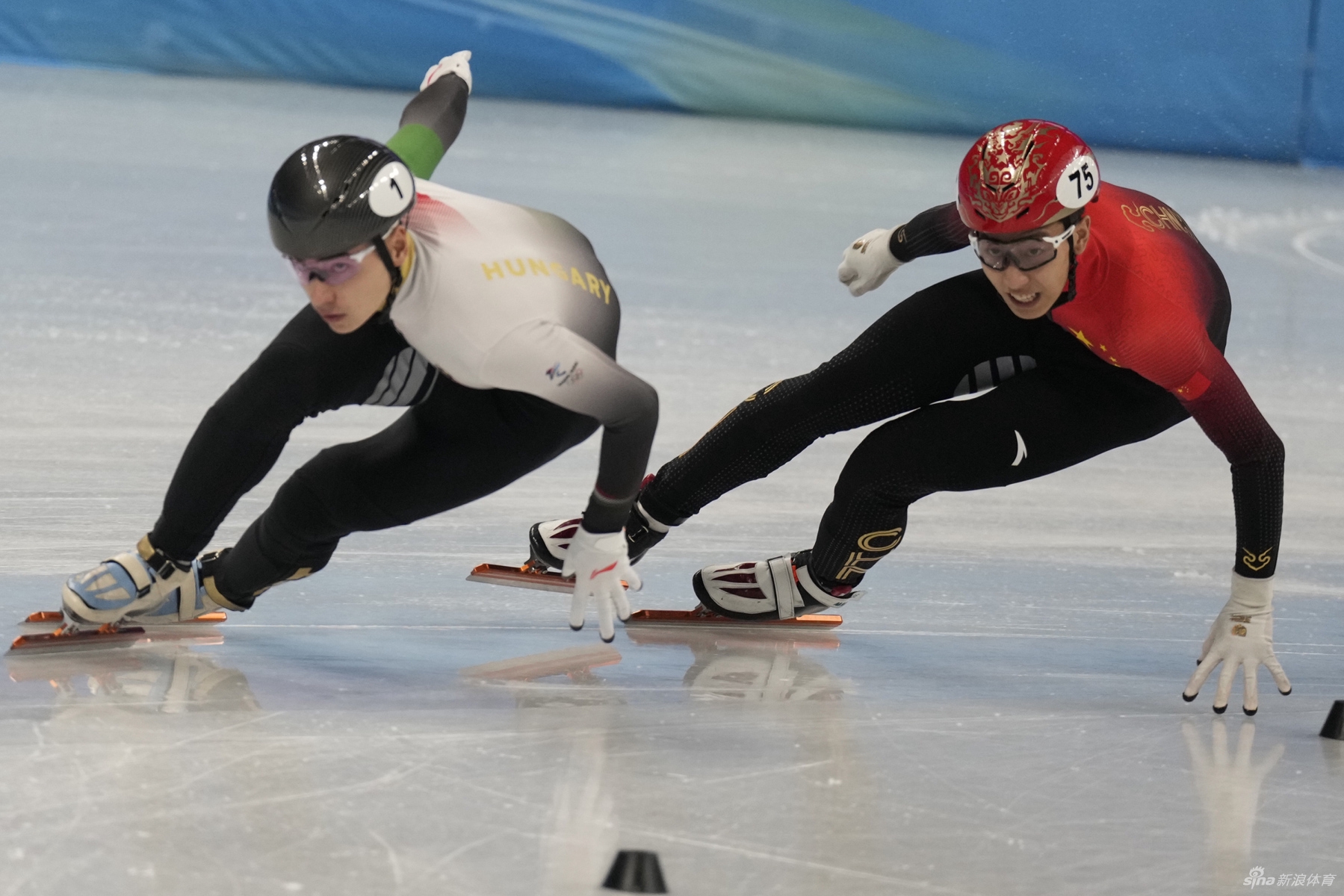 新浪直击速滑500米武大靖/任子威/孙龙晋级