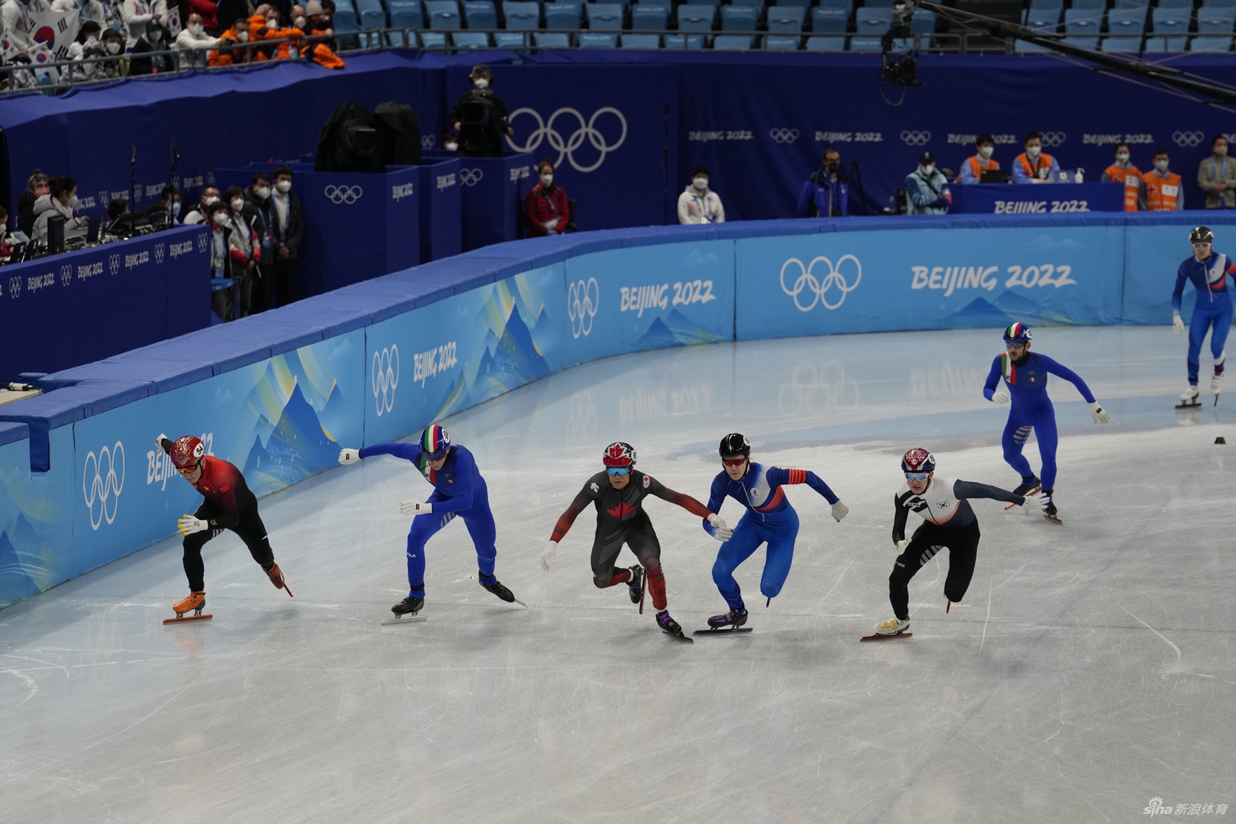 短道速滑5000米接力中国队获第五