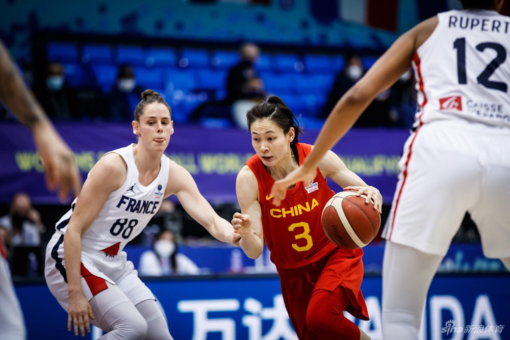中国女篮103-70法国 3战全胜晋级世界杯