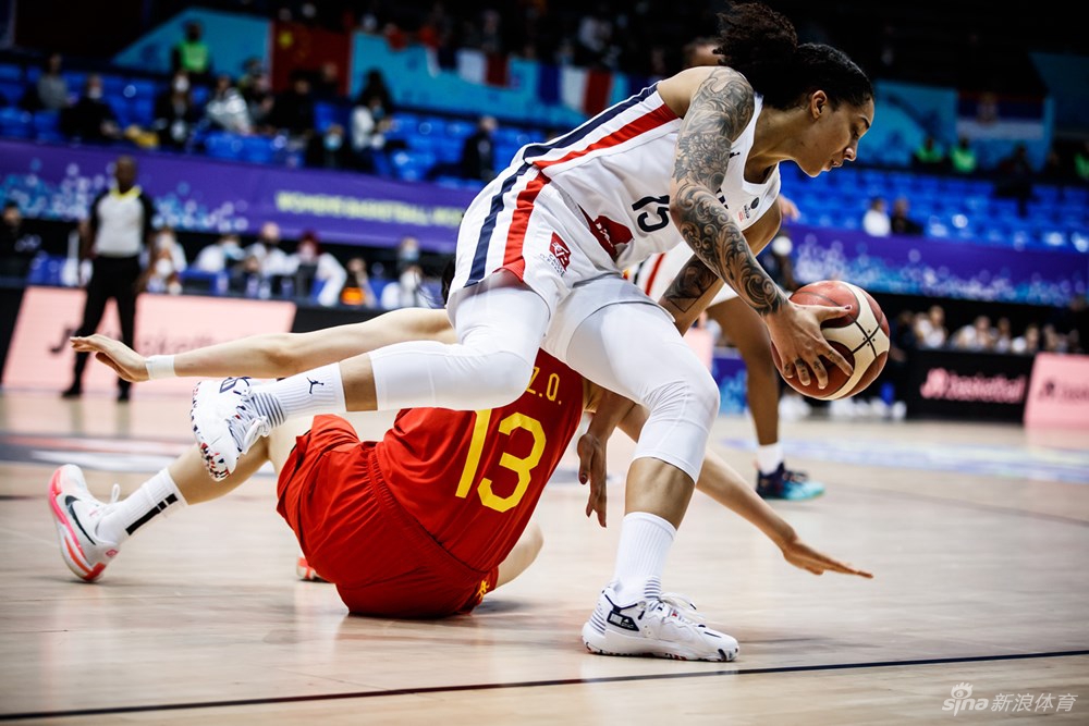 中国女篮103-70法国 3战全胜晋级世界杯