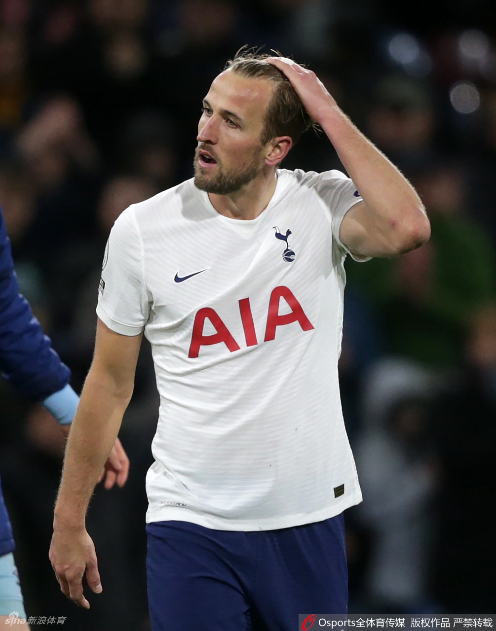 [英超]热刺0-1伯恩利 孙兴O凯恩哑火