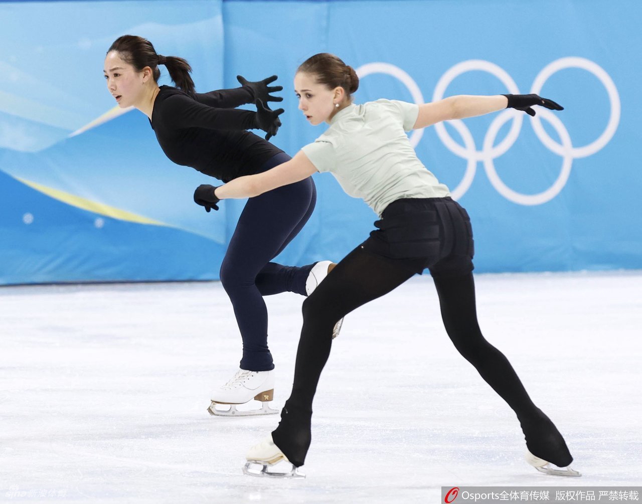 K宝首体训练备战轻松完成4T和4S