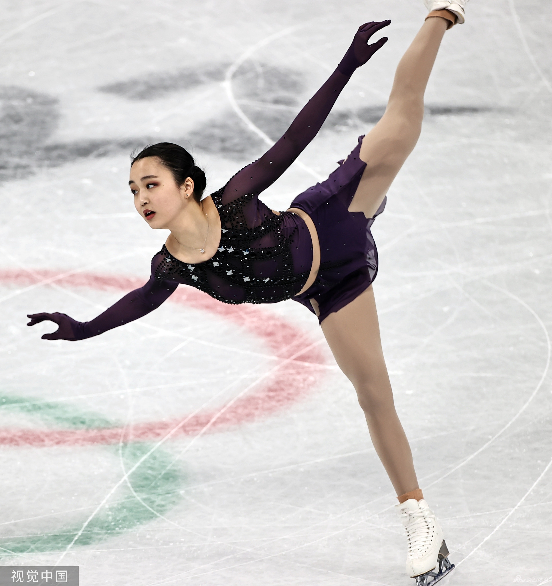 不再哭泣！朱易出战花滑女单短节目获第27