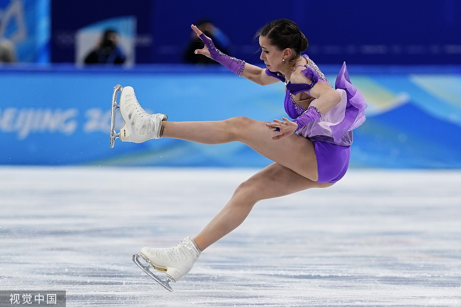 花样滑冰女单短节目K宝参赛