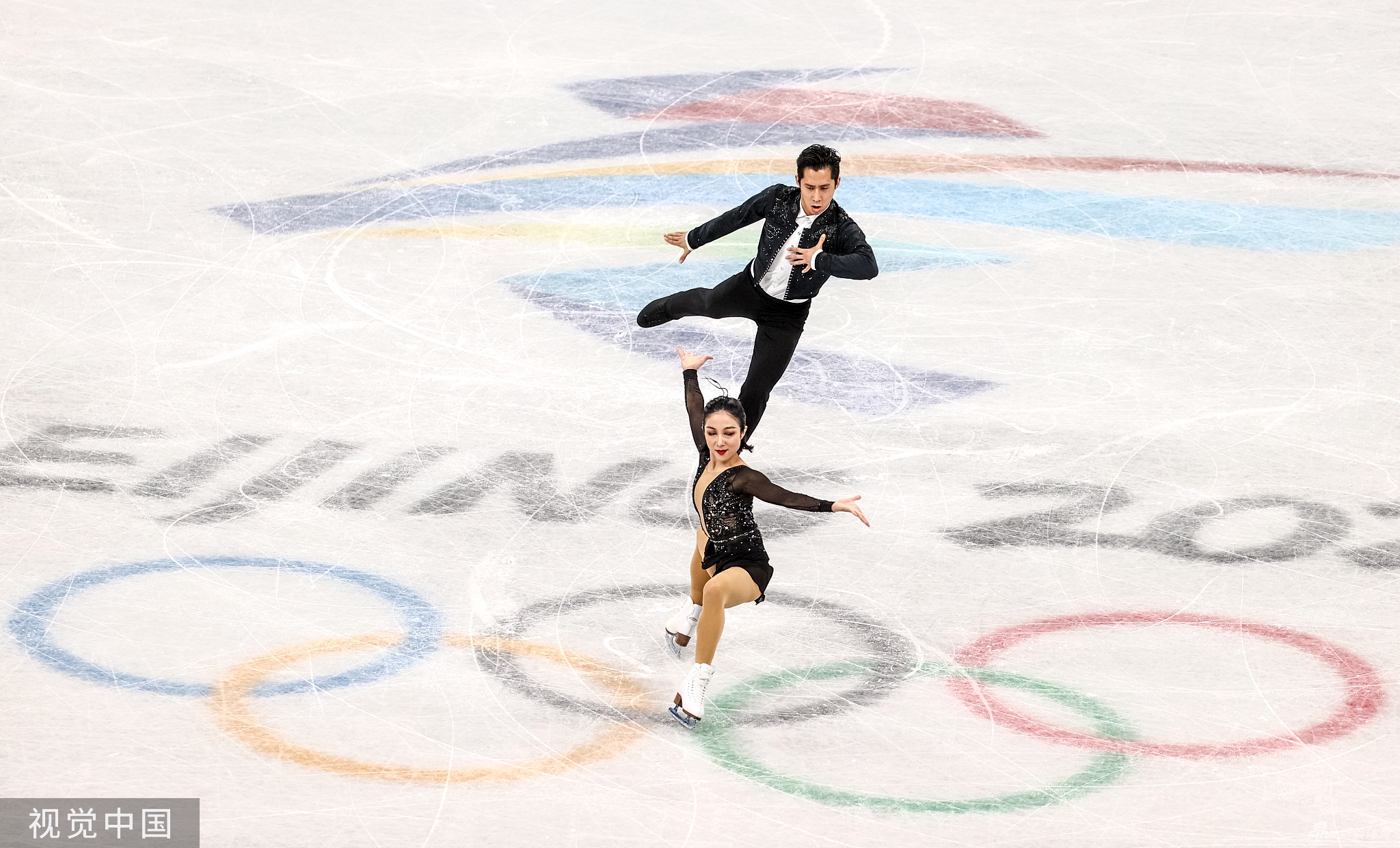 [冬奥花滑]隋文静/韩聪团体赛双人短节目第一