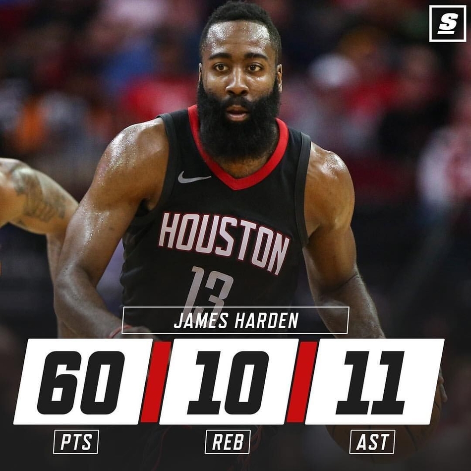 哈登60+三双刷爆社交媒体