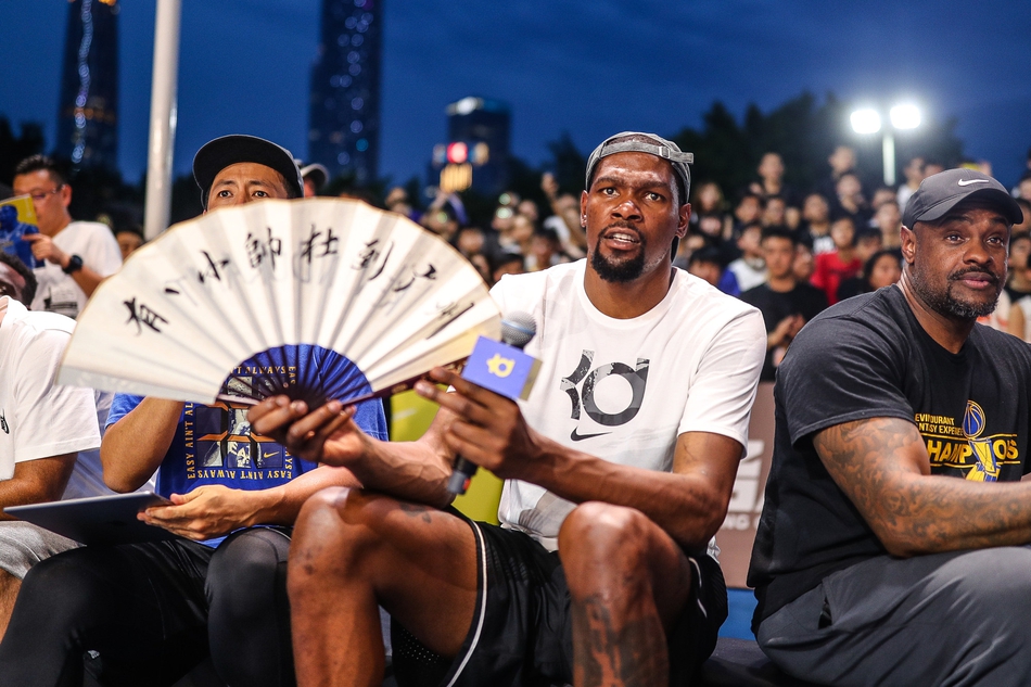 杜兰特中国行精彩瞬间