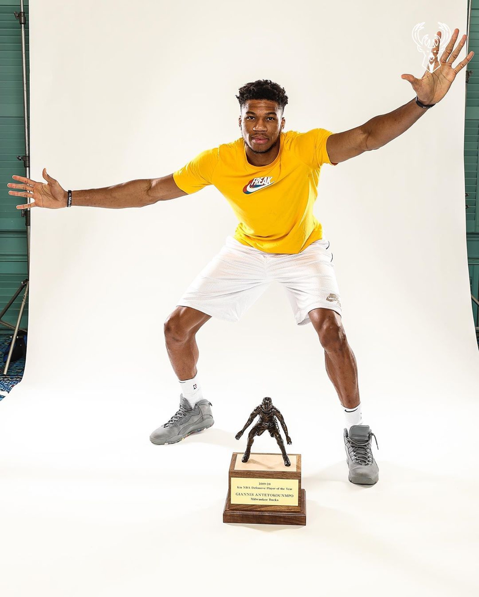 字母哥DPOY写真！兄弟齐上阵