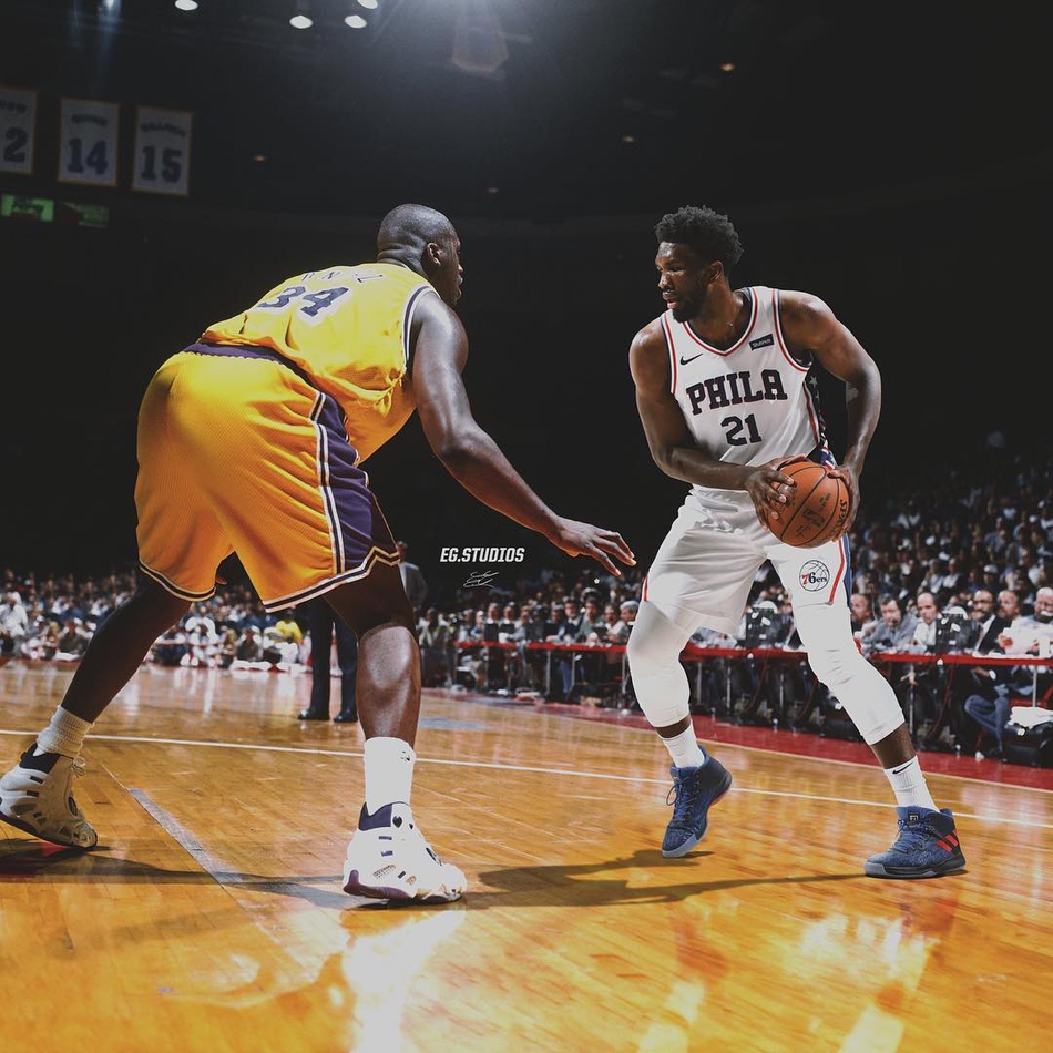 跨越时代的同框！他们是NBA的过去现在和未来