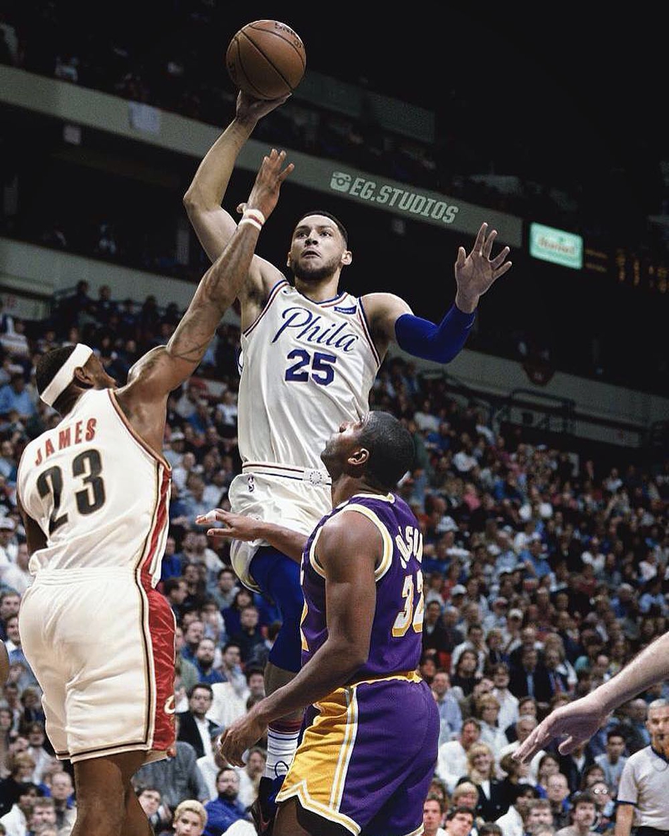 跨越时代的同框！他们是NBA的过去现在和未来