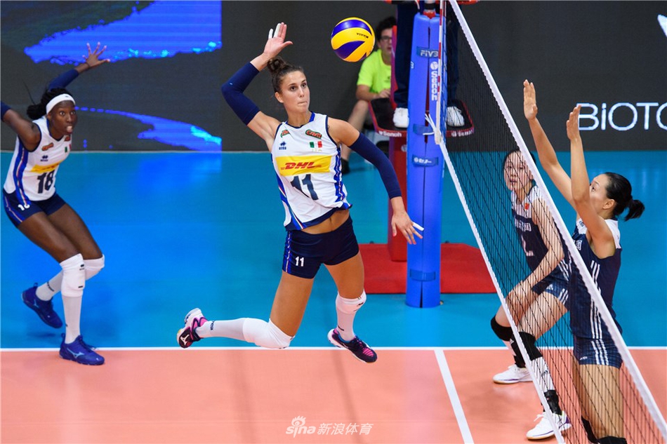 瑞士赛中国女排0-3意大利