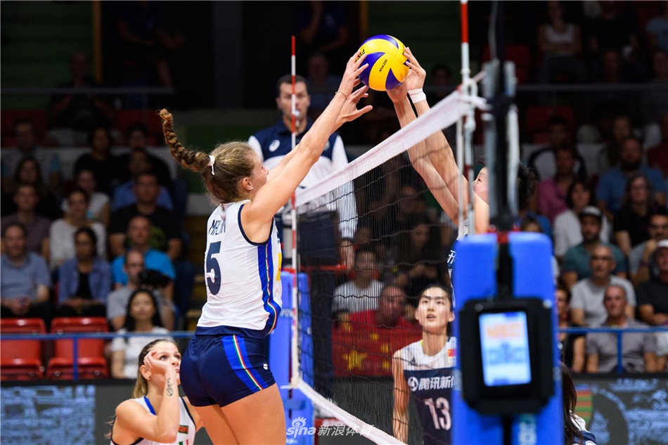 瑞士赛中国女排0-3意大利
