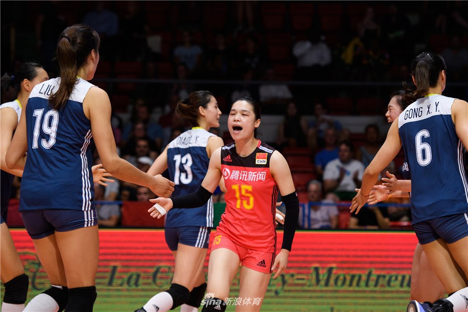 瑞士赛中国女排0-3意大利