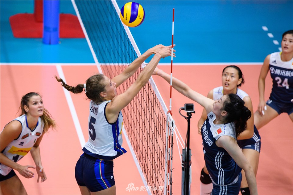 瑞士赛中国女排0-3意大利