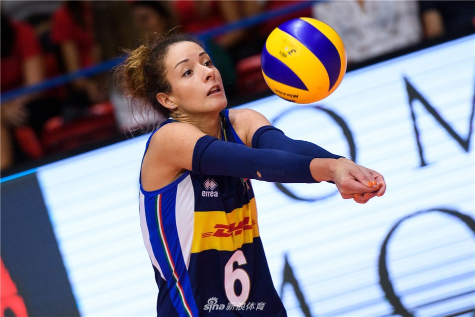 瑞士赛中国女排0-3意大利