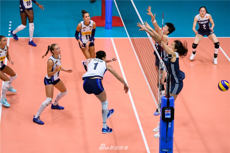 瑞士赛中国女排0-3意大利