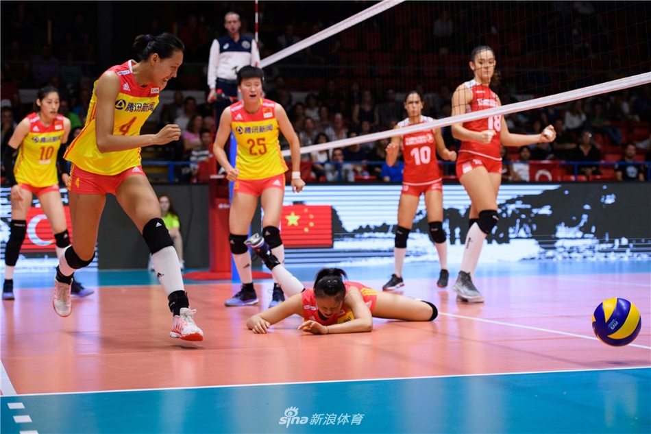 瑞士赛中国女排1-3土耳其