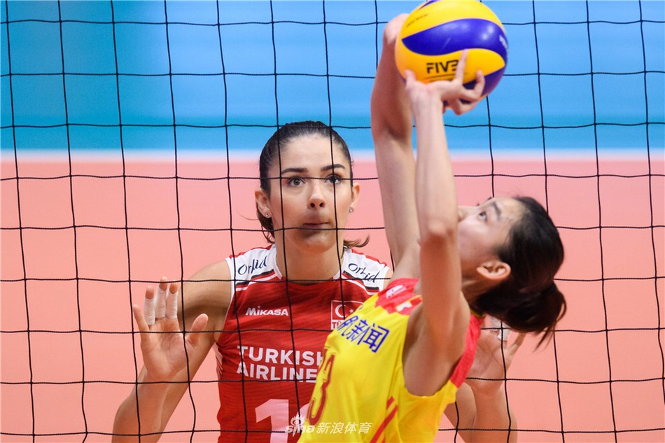 瑞士赛中国女排1-3土耳其