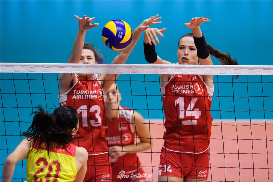 瑞士赛中国女排1-3土耳其
