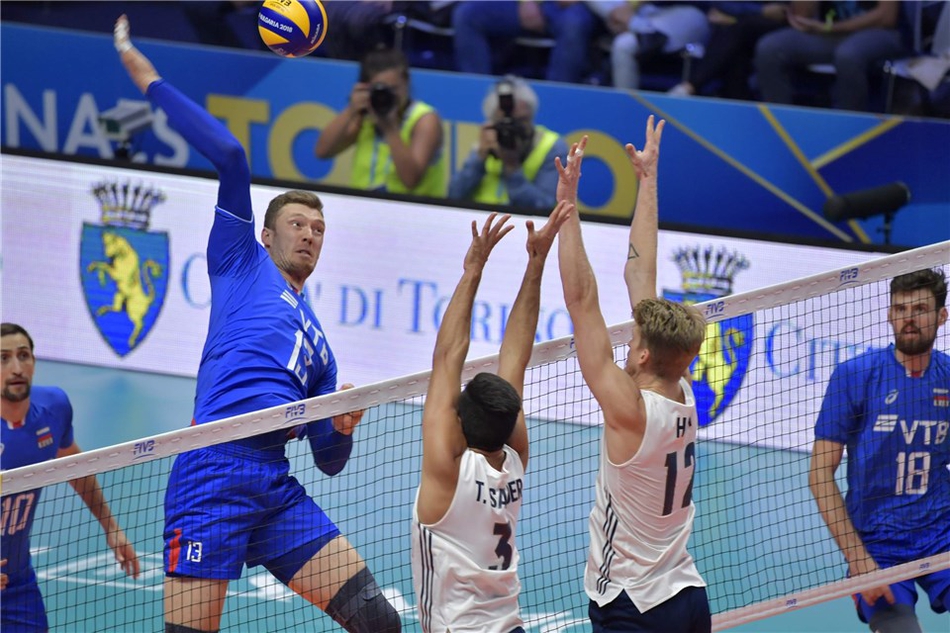 男排世锦赛美国3-0俄罗斯