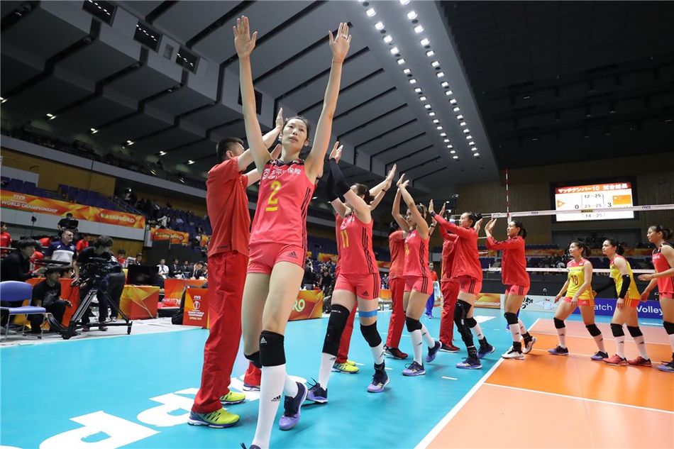 世锦赛官方大片回顾女排首秀