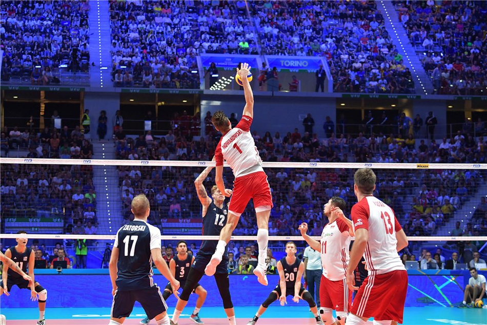 男排世锦赛波兰3-2美国进决赛