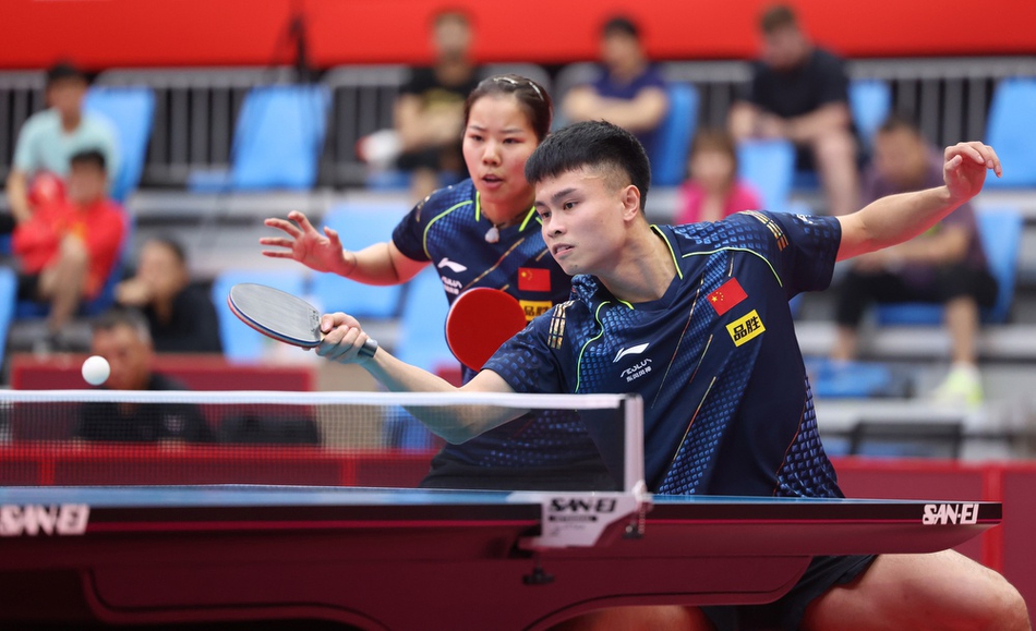 国乒热身赛在山东威海开战