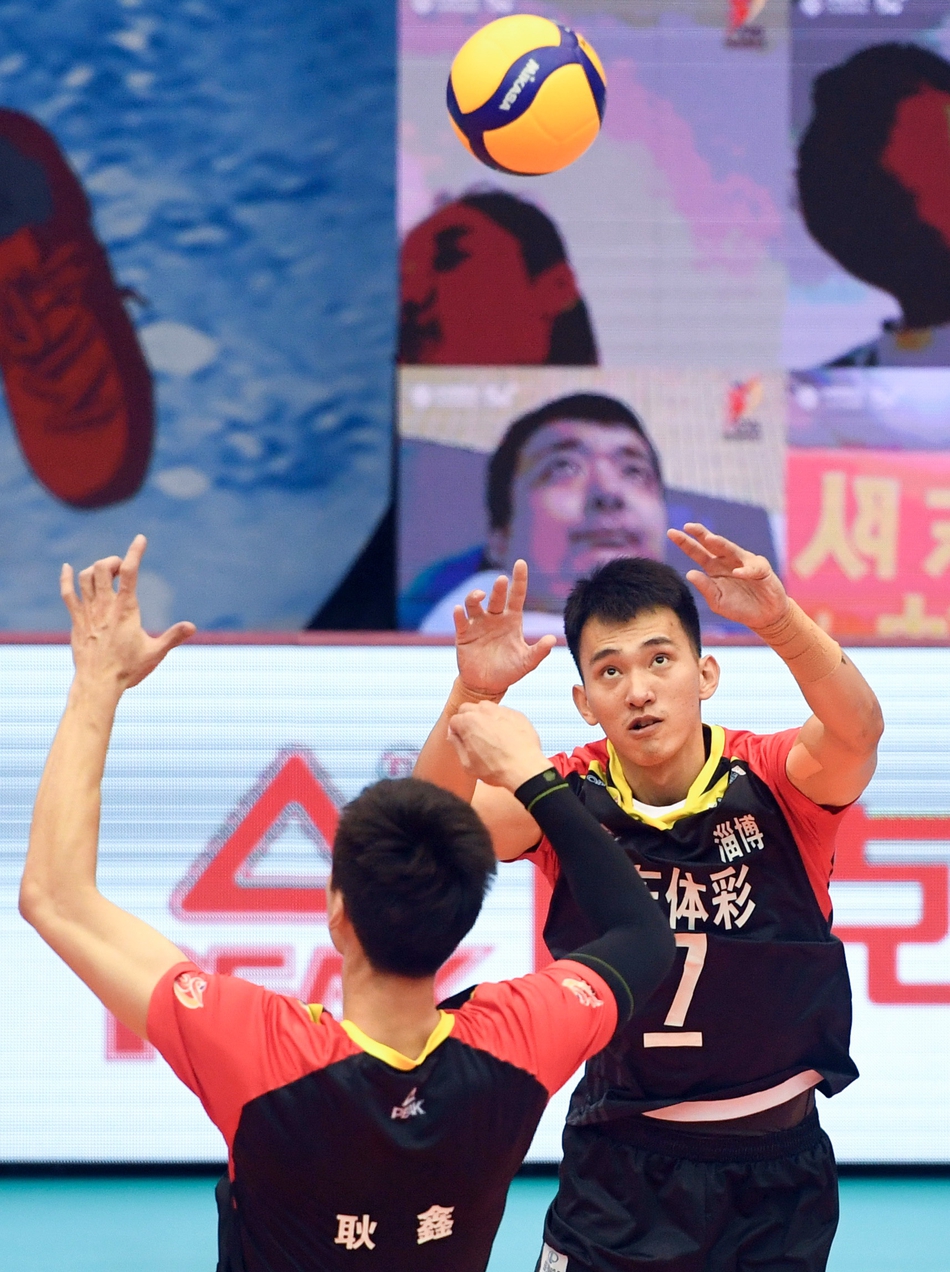 男排联赛：上海3-1山东