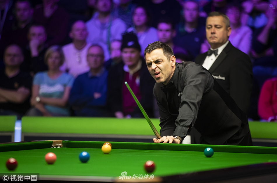 英锦赛第3轮奥沙利文6-0周跃龙