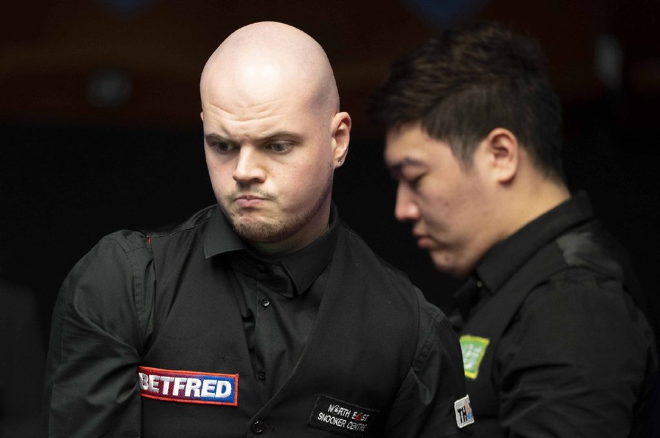 世锦赛颜丙涛7-1领先斯莱塞