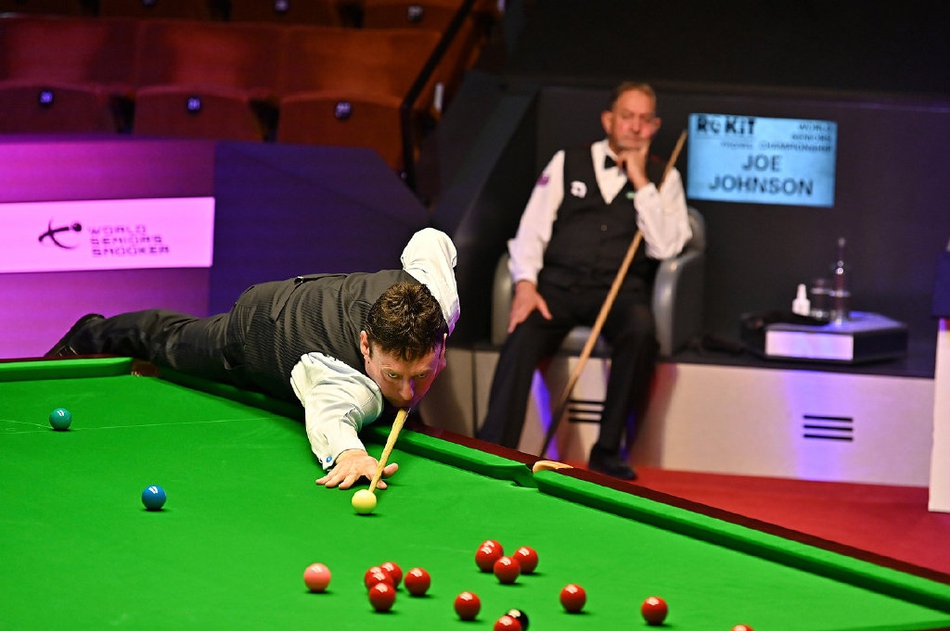 斯诺克元老世锦赛首日精彩瞬间